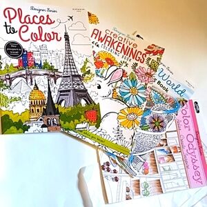 New Coloring Book (Set of 4)
